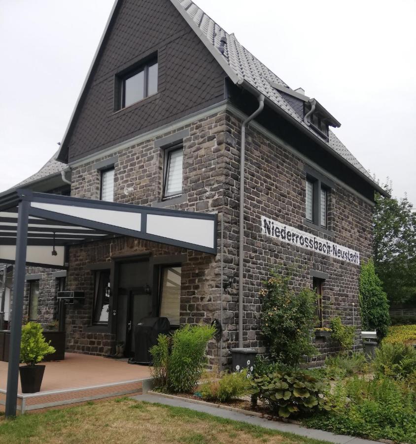 Fewo Im Alten Bahnhof Niederrossbach Εξωτερικό φωτογραφία